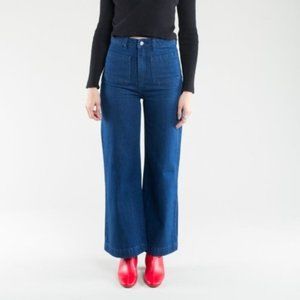 New Rollas Sailor Jean in Brigette Blue Size 27